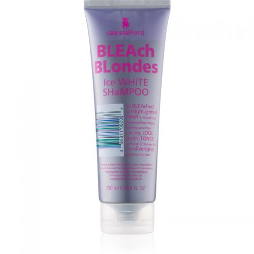Lee Stafford Bleach Blondes srebrny szampon neutralizujący żółtawe odcienie 250 ml