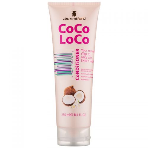 Lee Stafford CoCo LoCo odżywka z olejem kokosowym do nabłyszczania i zmiękczania włosów 250 ml