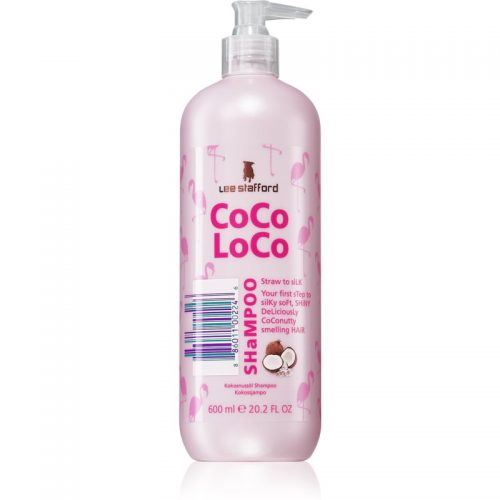 Lee Stafford CoCo LoCo szampon z olejkiem kokosowym do nabłyszczania i zmiękczania włosów 600 ml