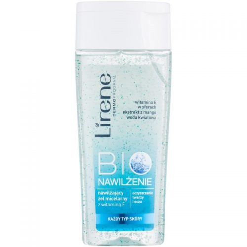 Lirene Bio Hydration oczyszczający żel micelarny do twarzy i okolic oczu 200 ml