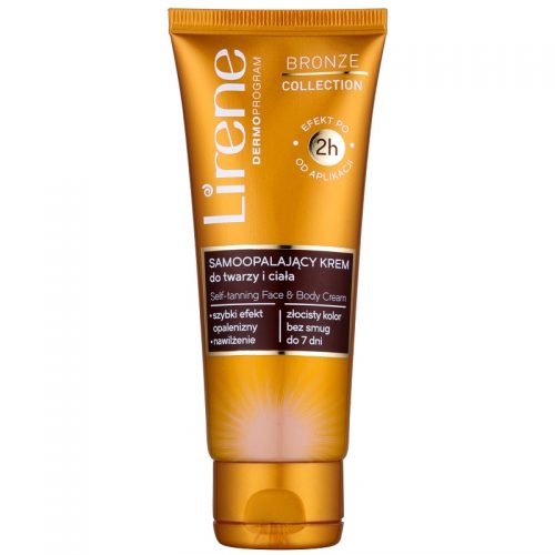 Lirene Body Arabica krem samoopalający do twarzy i ciała 75 ml