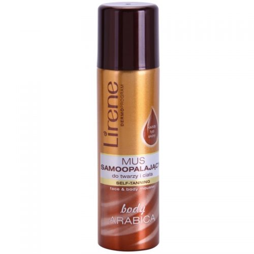 Lirene Body Arabica pianka samoopalająca do twarzy i ciała 150 ml