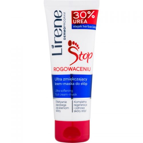 Lirene Foot Care krem i maska do stóp 2w1 do zrogowaciałej skóry (30 % Urea) 75 ml