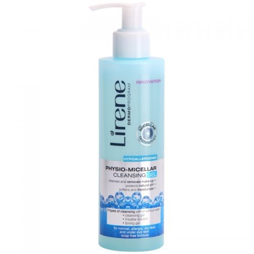 Lirene Hypoallergenic fizjologiczny żel micelarny do demakijażu 200 ml