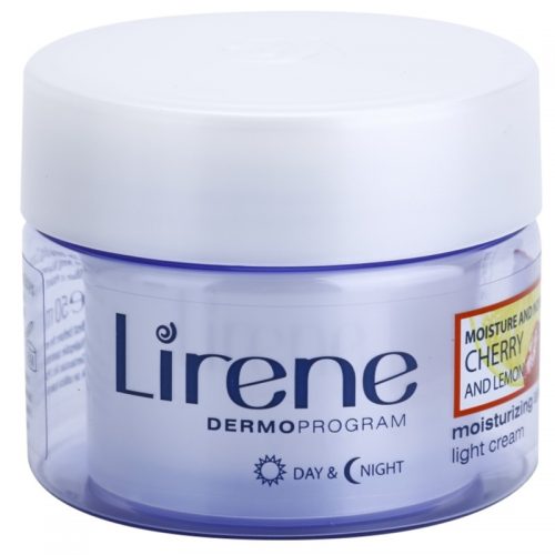 Lirene Moisture & Nourishment lekki, orzeźwiający krem nawilżajacy z wiśnią i cytryną 50 ml