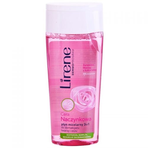 Lirene Redness oczyszczający płyn micelarny 3 w 1 200 ml