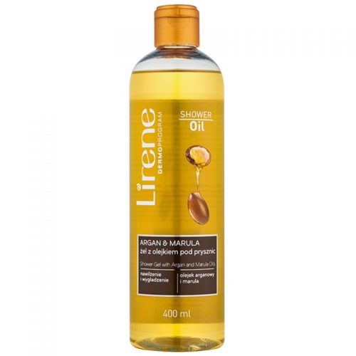 Lirene Shower Oil żel pod prysznic z olejkiem arganowym i marulą 400 ml