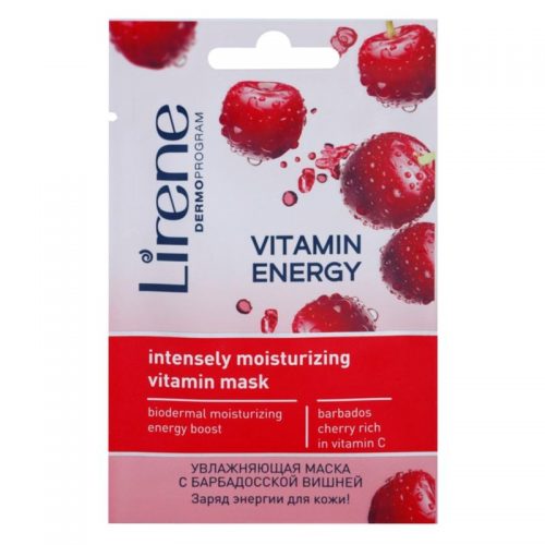 Lirene Vitamin Energy nawilżająca maseczka witaminowa 8 ml