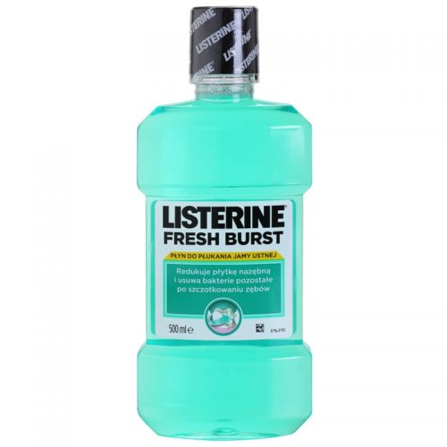 Listerine Fresh Burst płyn do płukania jamy ustnej przeciw płytce nazębnej 500 ml