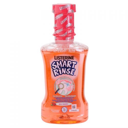 Listerine Smart Rinse Mild Berry płyn do płukania jamy ustnej dla dzieci 250 ml