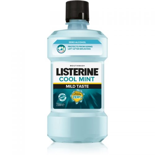 Listerine Zero płyn do płukania jamy ustnej bez alkoholu smak Cool Mint 250 ml