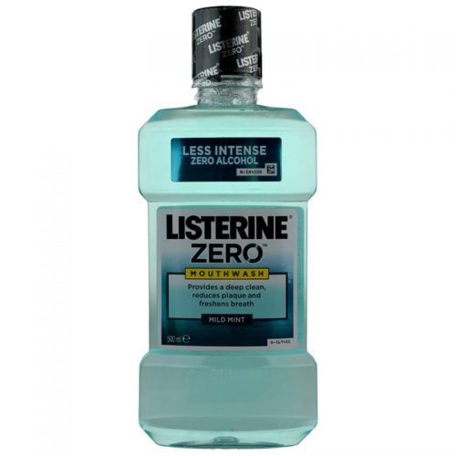 Listerine Zero płyn do płukania jamy ustnej bez alkoholu smak Cool Mint 500 ml