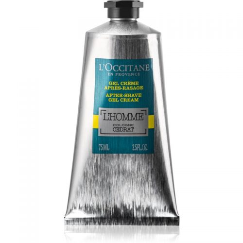 L’Occitane Homme nawilżający krem w żelu po goleniu dla mężczyzn 75 ml