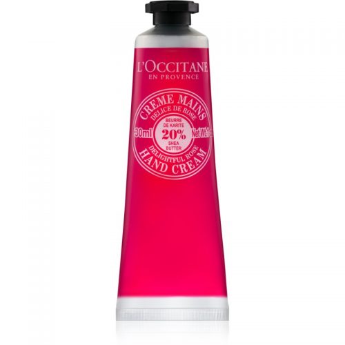 L’Occitane Karité krem do rąk z różanym aromatem 30 ml