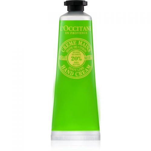 L’Occitane Shea Butter krem do rąk o zapachu limonki 30 ml