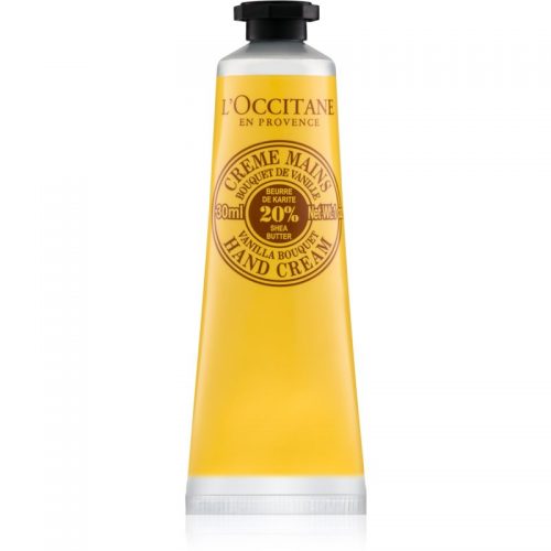 L’Occitane Shea Butter krem do rąk o zapachu wanilii 30 ml