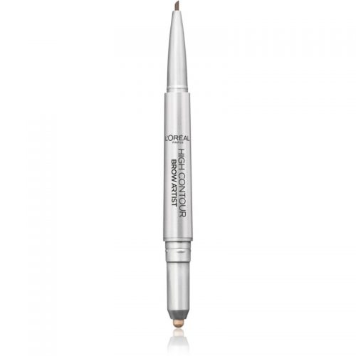 L’Oréal Paris Brow Artist High Contour rozświetlacz i kredka do brwi odcień 208 Warm Brunette