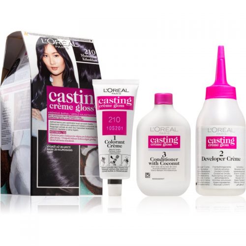 L’Oréal Paris Casting Crème Gloss farba do włosów odcień 210 Blue Black