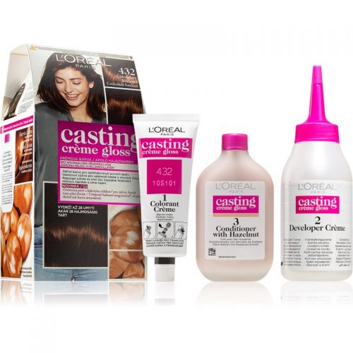L’Oréal Paris Casting Crème Gloss farba do włosów odcień 432 Chocolate Fondant