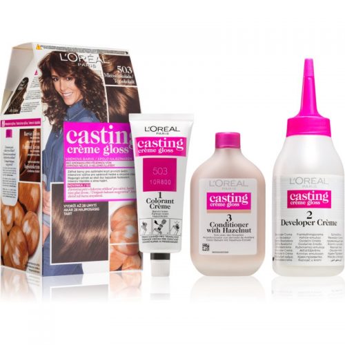 L’Oréal Paris Casting Cr?me Gloss farba do włosów odcień 503 Milk Chocolate