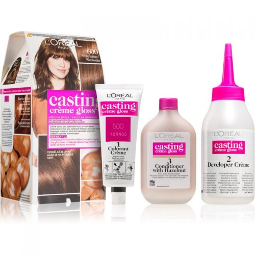 L’Oréal Paris Casting Crème Gloss farba do włosów odcień 600 Light Brown