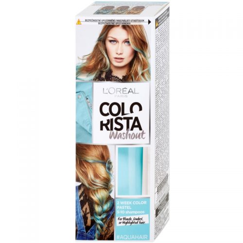 L’Oréal Paris Colorista Washout zmywalna farba do włosów odcień Aqua 80 ml