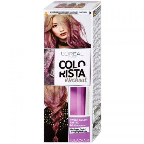L’Oréal Paris Colorista Washout zmywalna farba do włosów odcień Lilac 80 ml