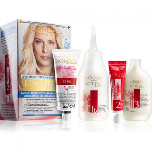 L’Oréal Paris Excellence Creme farba do włosów odcień 01 Lightest Natural Blonde