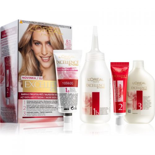 L’Oréal Paris Excellence Creme farba do włosów odcień 8,1 Ash Blonde