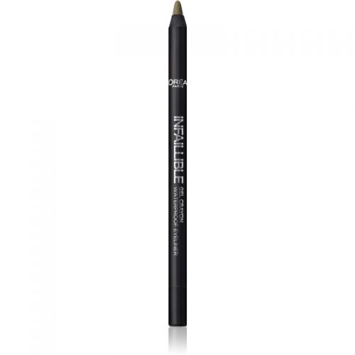 L’Oréal Paris Infaillible Gel Crayon wodoodporny eyeliner w żelu odcień 008 Rest in Kaki