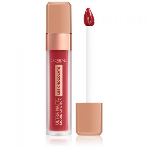 L’Oréal Paris Infaillible Les Chocolats ultra matowa szminka w płynie odcień 864 Tasty Ruby 7,6 ml