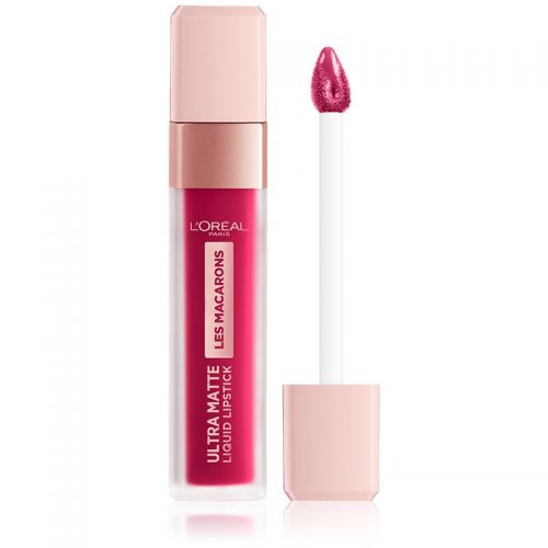 L’Oréal Paris Infaillible Les Macarons długotrwała, matowa, płynna szminka odcień 838 Berry Cherie 7,6 ml