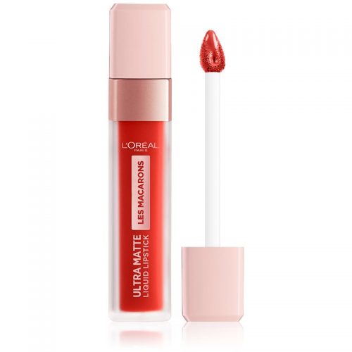 L’Oréal Paris Infaillible Les Macarons długotrwała, matowa, płynna szminka odcień 832 Strawberry Sauvage 7,6 ml