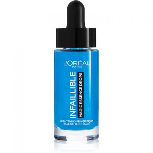 L’Oréal Paris Infaillible Magic Essence Drops rozświetlająca baza pod makijaż transparentní 15 ml