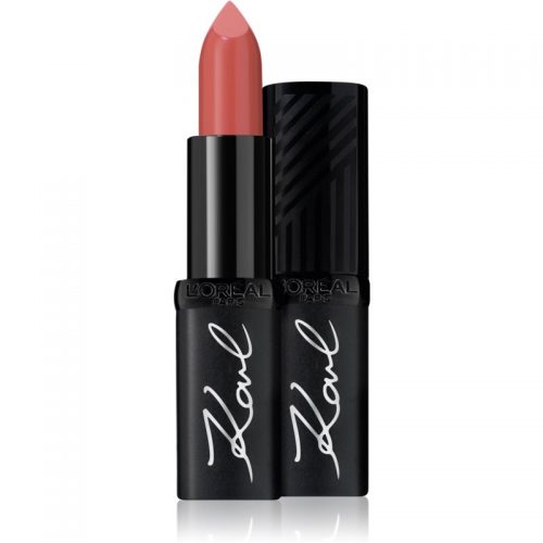 L’Oréal Paris Karl Lagerfeld Limited Collection szminka nawilżająca z matowym wykończeniem odcień Kontempor 3,6 g