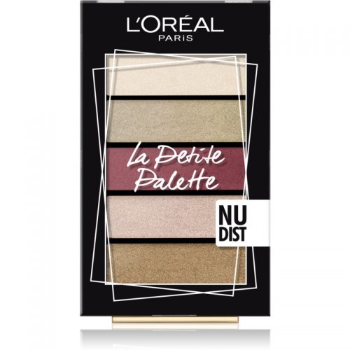 L’Oréal Paris La Petite Palette paleta cieni do powiek odcień Nudist 5 x 0,8 g