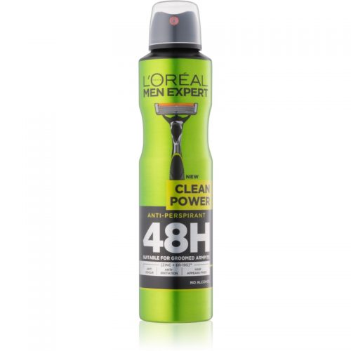 L’Oréal Paris Men Expert Clean Power antyprespirant w sprayu 250 ml