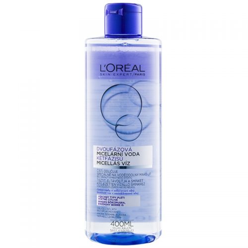 L’Oréal Paris Micellar Water dwufazowy płyn micelarny do wszystkich rodzajów skóry, też wrażliwej 400 ml