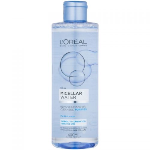 L’Oréal Paris Micellar Water woda micelarna do skóry wrażliwej, normalnej i mieszanej 400 ml