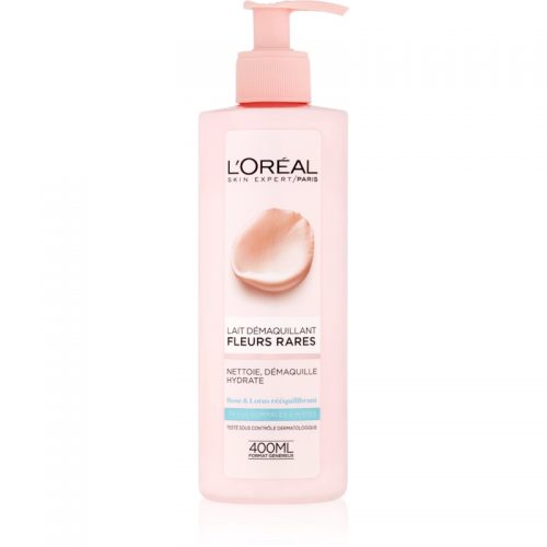 L’Oréal Paris Precious Flowers mleczko oczyszczające do cery normalnej i mieszanej 400 ml