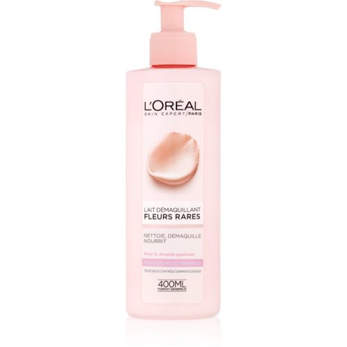 L’Oréal Paris Precious Flowers mleczko oczyszczające do skóry suchej i wrażliwej 400 ml