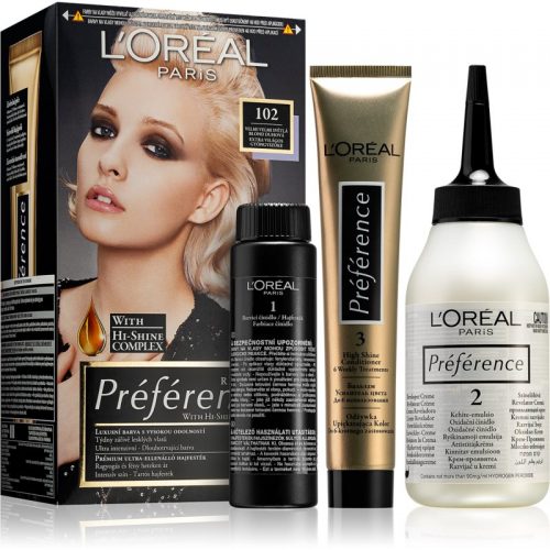 L’Oréal Paris Préférence farba do włosów odcień 102