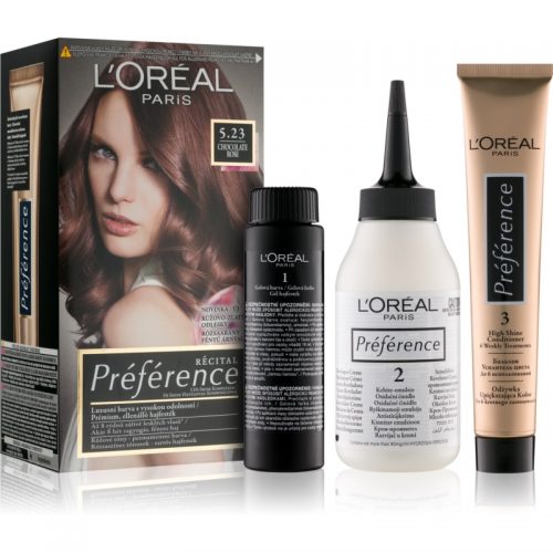 L’Oréal Paris Préférence farba do włosów odcień 5.23 Chocolate Rose