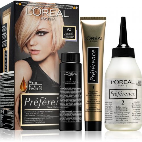 L’Oréal Paris Préférence farba do włosów odcień 92