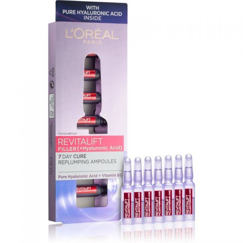 L’Oréal Paris Revitalift Filler wypełniające serum hialuronowe w ampułkach 7 x 1,3 ml