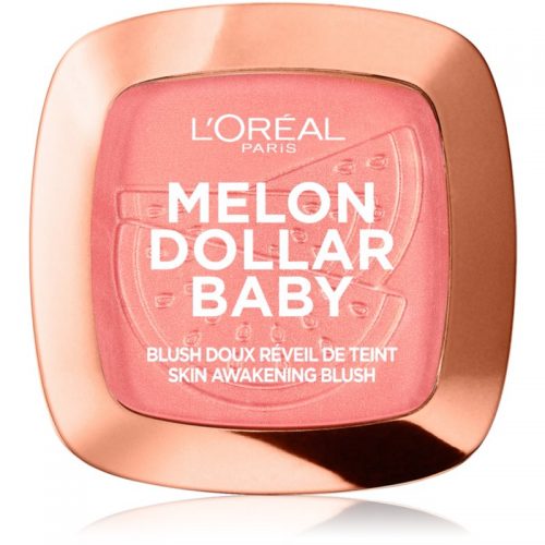 L’Oréal Paris Wake Up & Glow Melon Dollar Baby róż do policzków do wszystkich rodzajów skóry odcień 03 Waternelon Addict 9 g