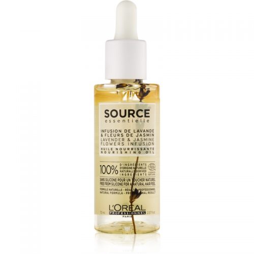 L’Oréal Professionnel Source Essentielle Lavender & Jasmine Flowers Infusion odżywczy olejek do wrażliwych włosów 70 ml