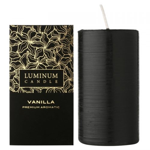 Luminum Candle Premium Aromatic Vanilla świeczka zapachowa duża (⌀ 70 –130 mm, 65 h)