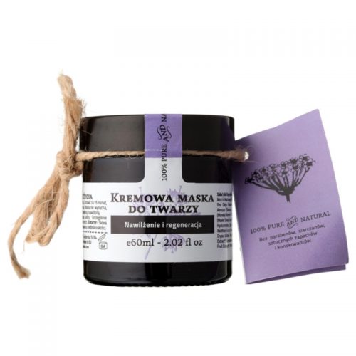 Make Me BIO Face Care kremowa maseczka nawilżająca o działaniu regenerującym 60 ml