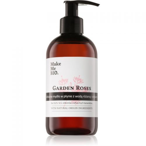 Make Me BIO Garden Roses Pielęgnujące mydło w płynie do rąk z dozownikiem 250 ml